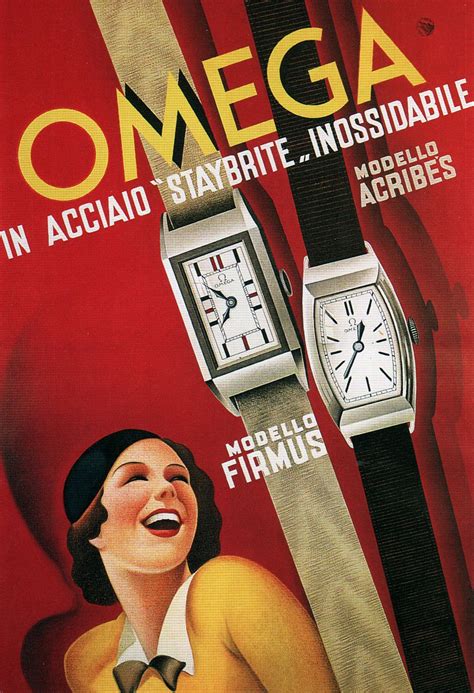 vintage omega watch advertisements